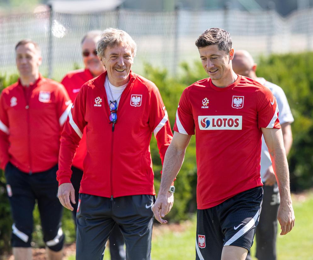 Robert Lewandowski i Zbigniew Boniek