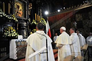 Papież Franciszek na Jasnej Górze