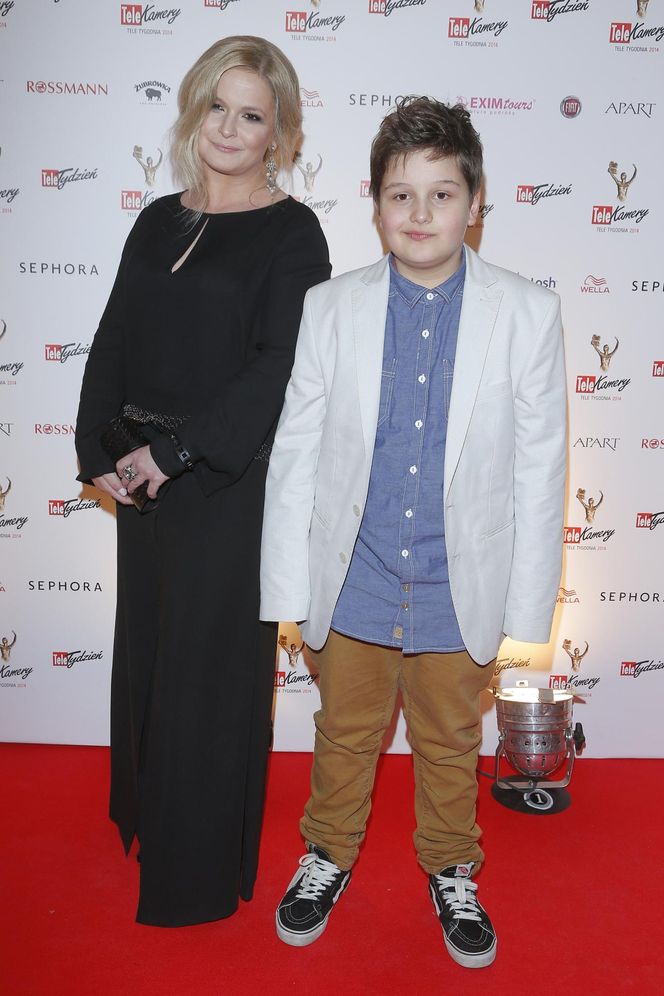 Dominika Ostałowska na salonach z synem. Niewiarygodne, jak bardzo się zmienił