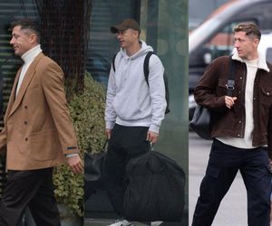 Robert Lewandowski znowu szpanuje czterema literami na lotnisku! Podróżujący tylko patrzą z zazdrością