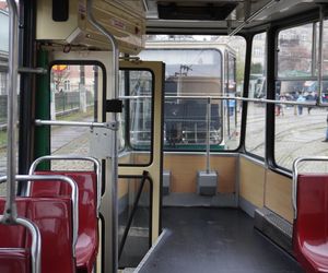 Katarzynki 2024 - wystawa tramwajów przy historycznej zajezdni przy ulicy Madalińskiego