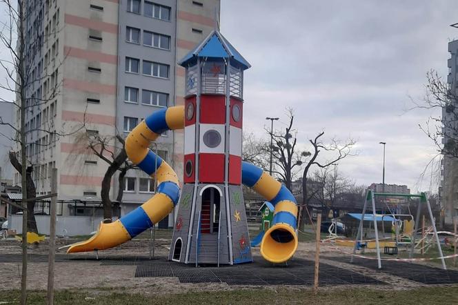 Zjeżdżalnia dla dzieci