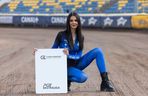 Kandydatki z GKM-u Grudziądz w konkursie Miss Startu PGE Ekstraligi - Monika Niebojewska