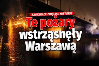 Pożary, jakich Warszawa nigdy nie zapomni. Te wydarzenia wstrząsnęły stolicą! [GALERIA]