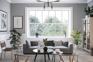 Czarno-biały pokój