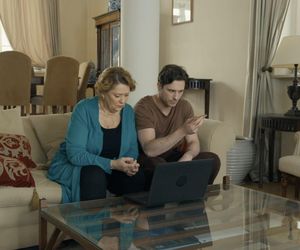 Barwy szczęścia odc. 3201. Józefina Rawiczowa (Elżbieta Jarosik), Cezary (Marcel Opaliński)