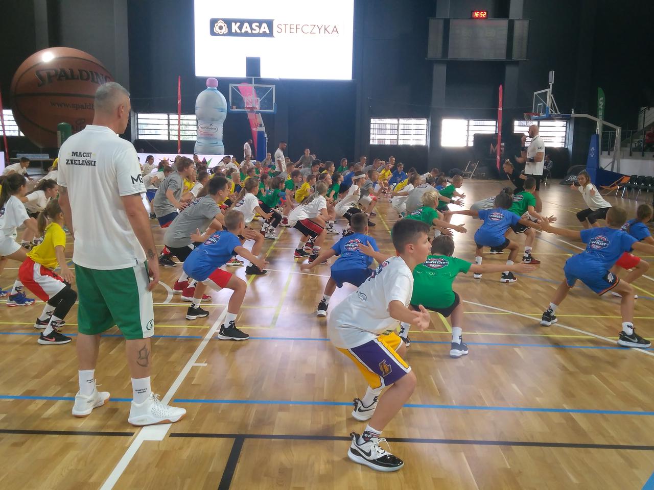 Marcin Gortat Camp w Łodzi. Trening z naszym mistrzem koszykówki