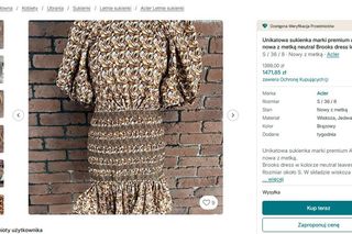 Małgorzata Socha handluje ubraniami 