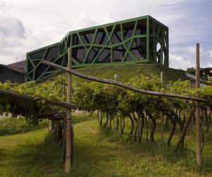 Współczesna architektura i nowe winnice. Cantina Tramin w Tyrolu 