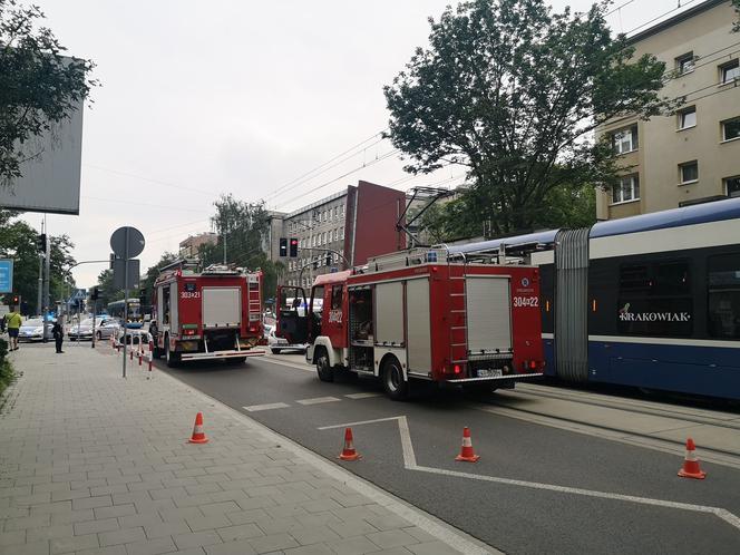 Kraków: Koszmarny wypadek motocyklisty na przejściu dla pieszych