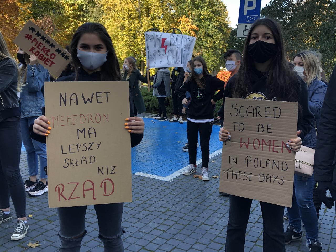 Strajk Kobiet. Zobacz jak wyglądały protesty w Szczecinku [FOTO,WIDEO]