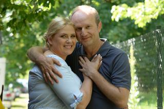 Pierwsza miłość. Kazanowa (Elżbieta Romanowska), Seweryn (Mirosław Kropielnicki)