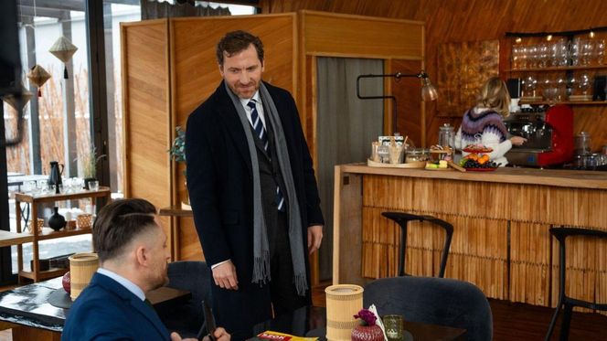 	Barwy szczęścia odc. 3187. Maciej Wilk (Adam Szczyszczaj), Szczepan Krajewski (Robert Gulaczyk)