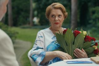 Barwy szczęścia, odcinek 3130. Andrzej (Leon Charewicz), Józefina (Elżbieta Jarosik)