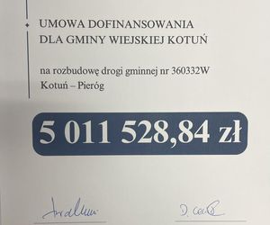 Będzie remont drogi gminnej na trasie Kotuń - Pieróg