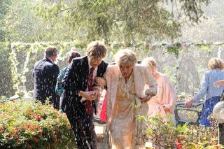 M jak miłość odc. 1836. Łukasz (Jakub Józefowicz), Barbara (Teresa Lipowska)