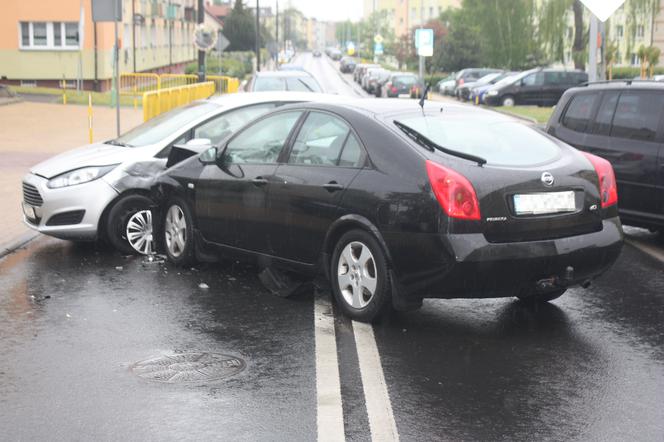 Jedna osoba ranna, kilka kolizji. Niebezpiecznie na grudziądzkich drogach [ZDJĘCIA, AUDIO] 