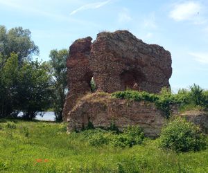 W tej małej miejscowości kryją się ruiny zamku. Warto go zobaczyć, jest na uboczu [GALERIA]