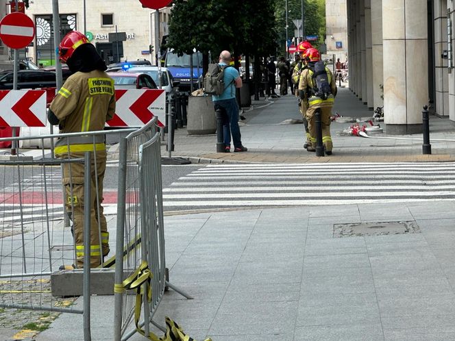 Alarm bombowy ul. Jasna