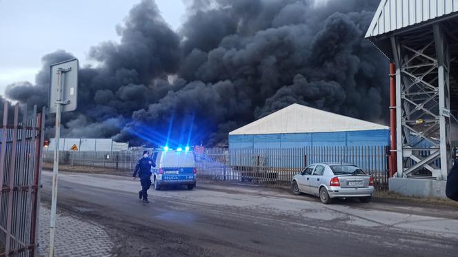 Pożar Cersanit 10.02.2022