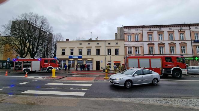 Pożar przy ul. Zwycięstwa w Koszalinie