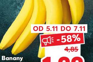 Kaufland -wielkie promocje!  Banany za 2 zł!