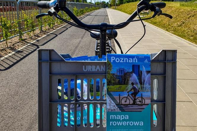 Jest już dostępna nowa mapa rowerowa Poznania 2022 