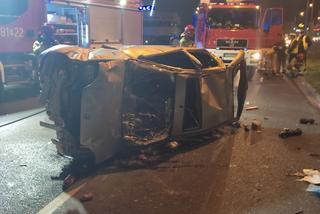 Groźny wypadek na Al. Konstytucji 3 Maja w Lesznie