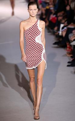 Polskie modelki na wybiegu - Paryski Tydzień Mody. Kasia Struss