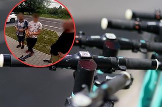 Zastawił ścieżkę rowerową i obrzucił wyzwiskami nastolatka. Szokujące nagranie!