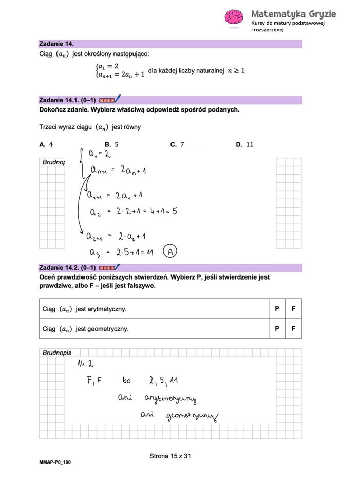Matura 2025 - matematyka