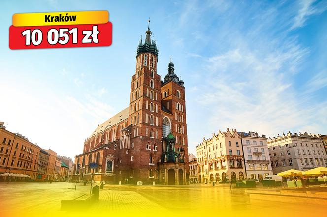 Ile zarabia sie w polskich miastach?