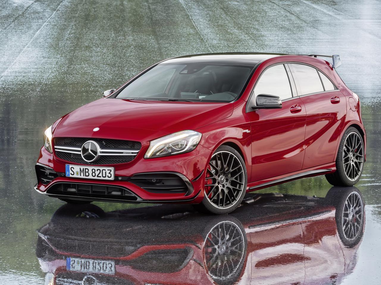 Mercedes-Benz A45 AMG lifting 2016