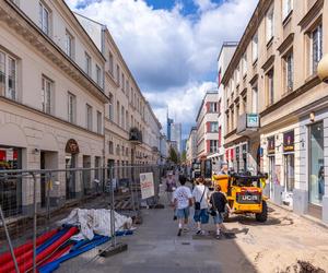 Przebudowa ul. Chmielnej w Warszawie
