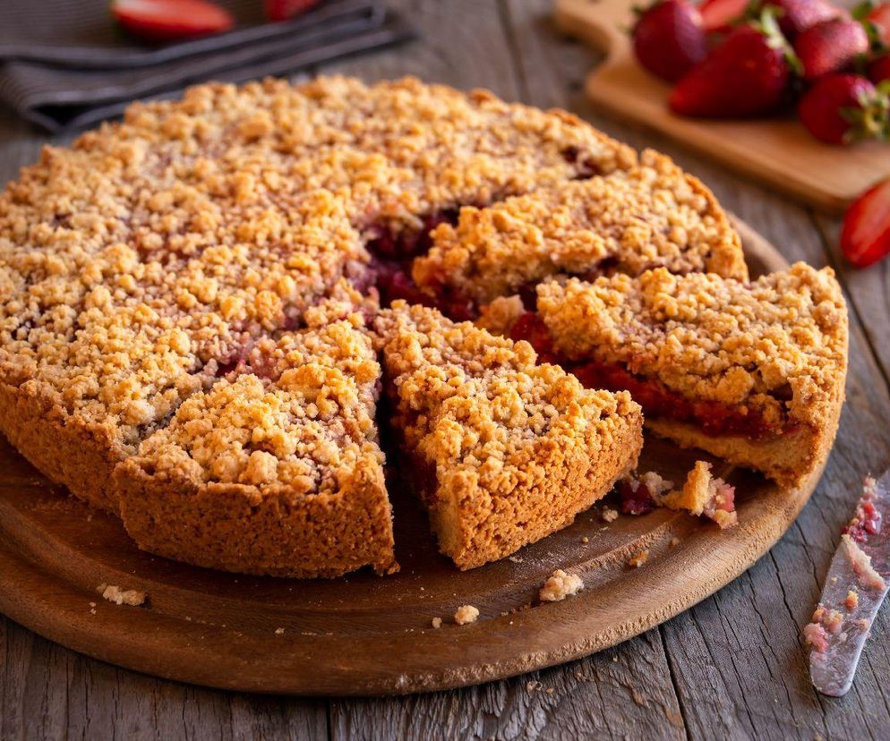 ciasto z truskawkami Ewy Wachowicz