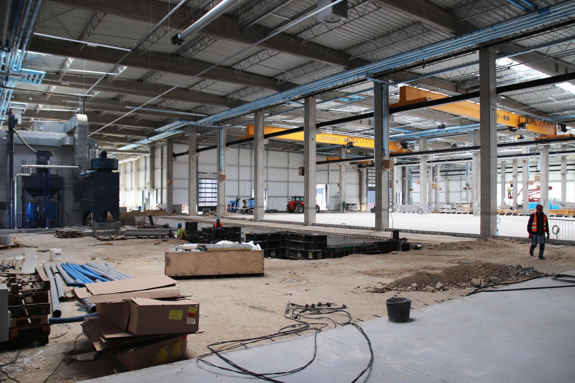 Przebudowa dawnej zajezdni Helenówek w Łodzi