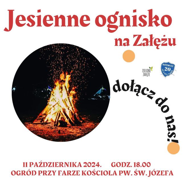 Jesienne ognisko na Załężu - piątek 11 października