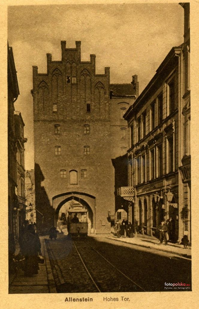 To jeden z najważniejszych zabytków Olsztyna. Tak wyglądał ponad 100 lat temu