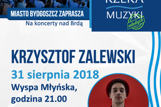 Krzysztof Zalewski na koncercie Rzeka Muzyki Młodych