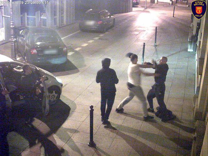 Nocna agresja w centrum Kielc! Wyładował się na... zakłdadzie SZEWSKIM! 