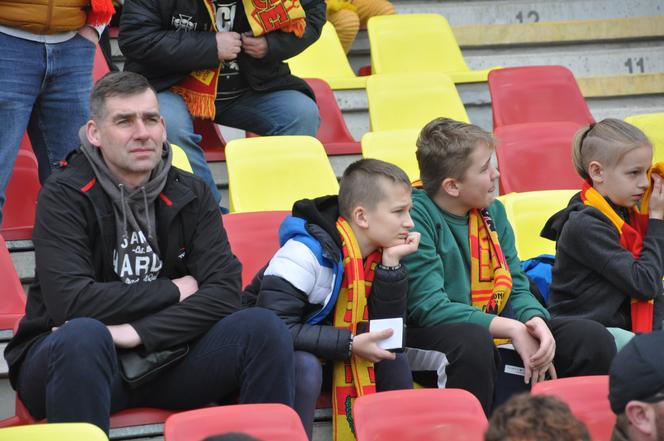 Korona Kielce - Jagiellonia Białystok. Zółto-czerwone derby w obiektywie