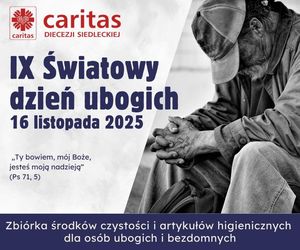 Siedlecka Caritas apeluje o wsparcie zbiórki dla ubogich i bezdomnych