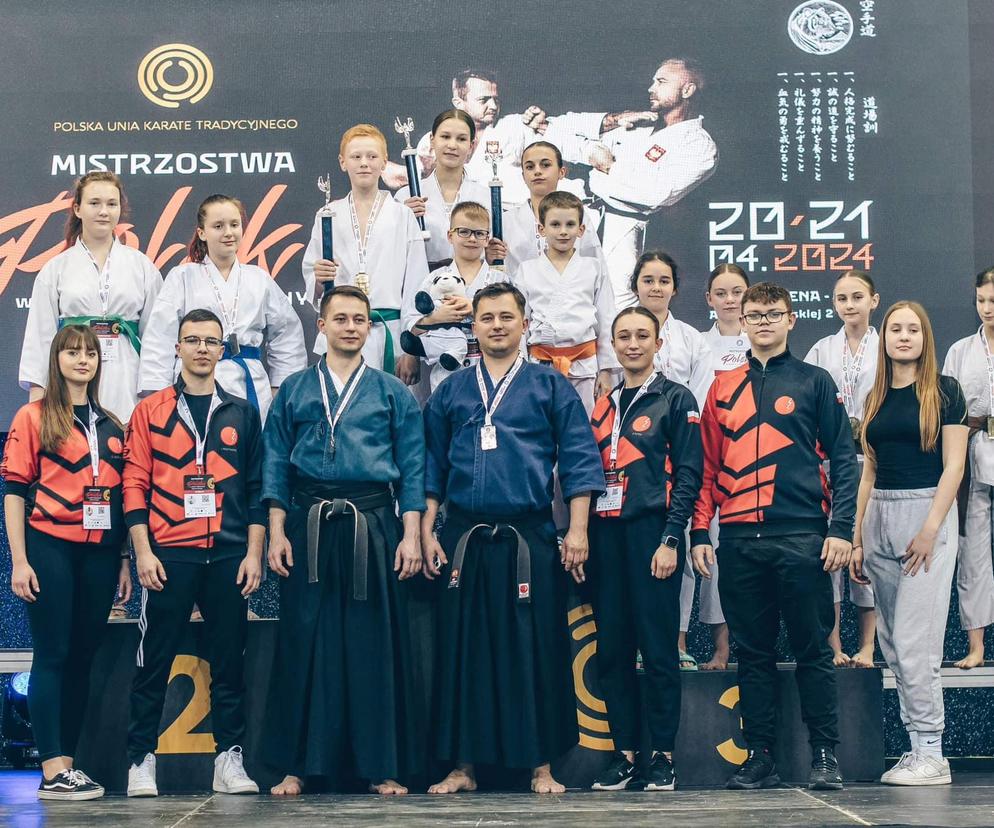 Karatecy znów wracają z workiem medali. Tym razem z Mistrzostw Polski