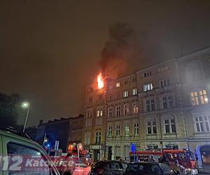 Pożar mieszkania w Chorzowie