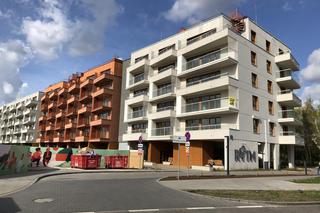 Budynek Rytm Kabat, który będzie sąsiadował z nowym osiedlem