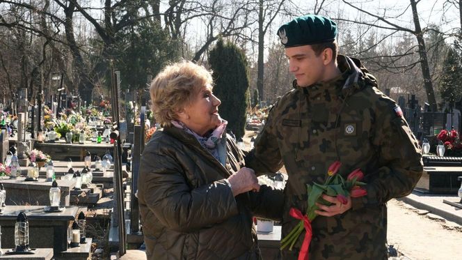 	M jak miłość odc. 1869. Barbara (Teresa Lipowska), nowy Mateusz Mostowiak (Rafał Kowalski)