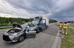 Wypadek s17 woj lubelskim