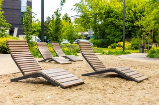 Park linearny przy ul. Suwak w Warszawie