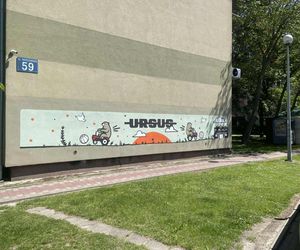 Nowy mural na Ursusie