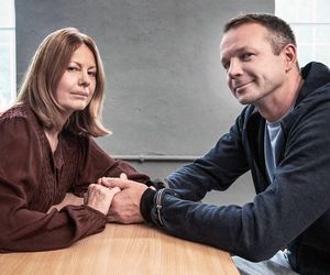 Pierwsza miłość odc. 4091. Teresa (Ewa Skibińska), psychol Mateusz Stik (Lesław Żurek)